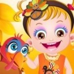 Картинка Baby Hazel Thanksgiving Makeover